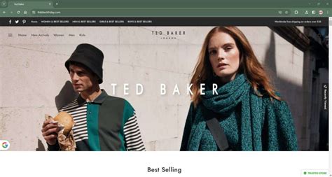 ted baker website scam.